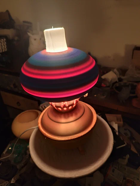 Đèn dầu cổ (Oil Lamp) – mô hình in 3D - Image 7