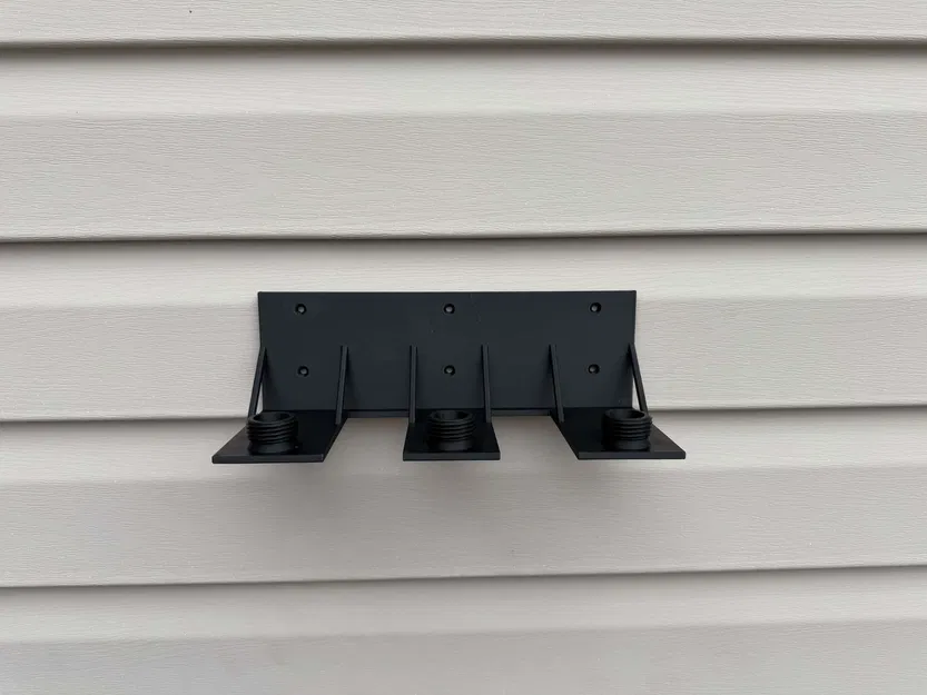 Giá treo tường sắp xếp đầu phun vòi tưới – Hệ 3 ngăn (Triple Holder) - Image 4