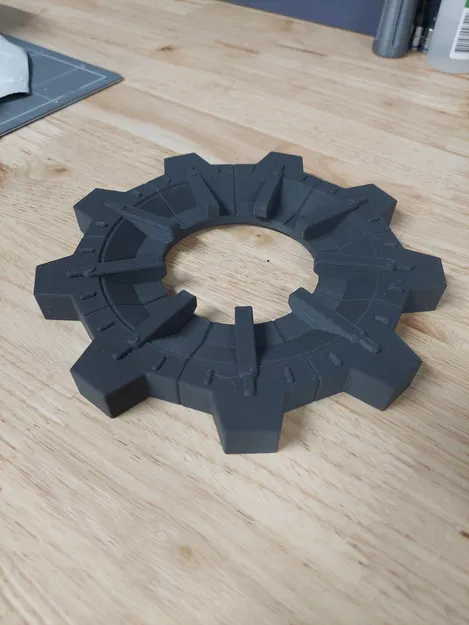 Kệ trưng bày Fallout 33 Vault Door Shelf Display - Image 6