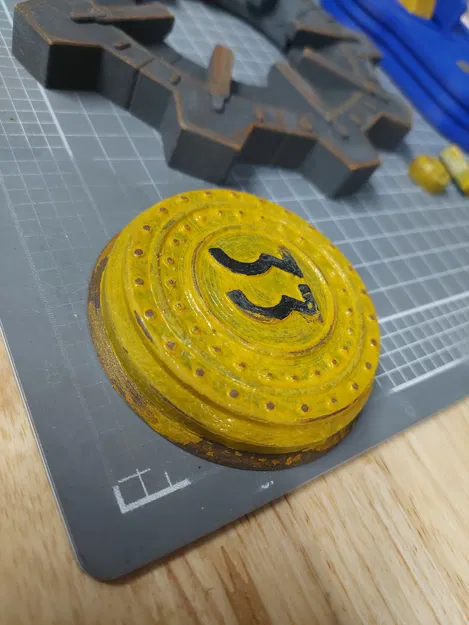 Kệ trưng bày Fallout 33 Vault Door Shelf Display - Image 8