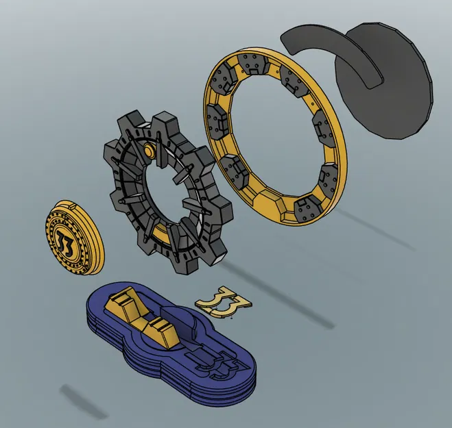 Kệ trưng bày Fallout 33 Vault Door Shelf Display - Image 13