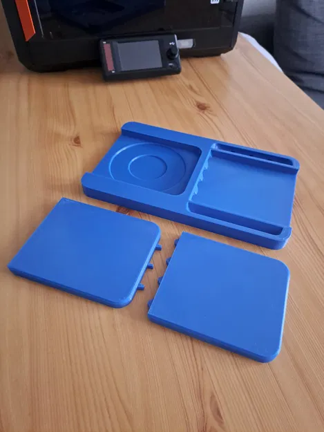 Giá đỡ sách & cốc/ly gấp gọn (Foldable book and cup/mug holder) - Image 2