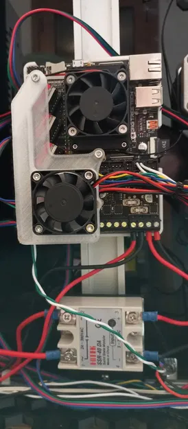 BTT MANTA E3EZ DIN RAIL MOUNT & Fan Mounts - Image 1