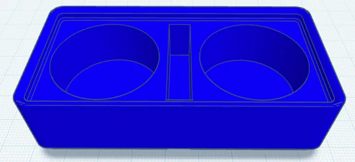 Khay đựng vật dụng Gridfinity 1x2x3 (gridfinity 1x2x3 supply holder) - Image 1