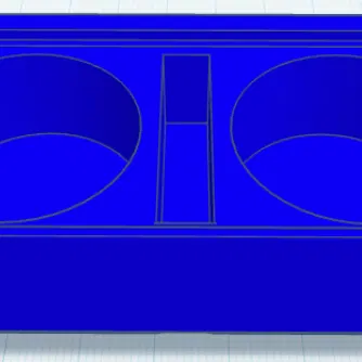 Khay đựng vật dụng Gridfinity 1x2x3 (gridfinity 1x2x3 supply holder)