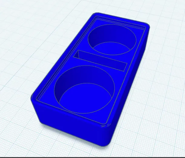 Khay đựng vật dụng Gridfinity 1x2x3 (gridfinity 1x2x3 supply holder) - Image 2