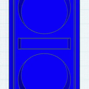 Khay đựng vật dụng Gridfinity 1x2x3 (gridfinity 1x2x3 supply holder)