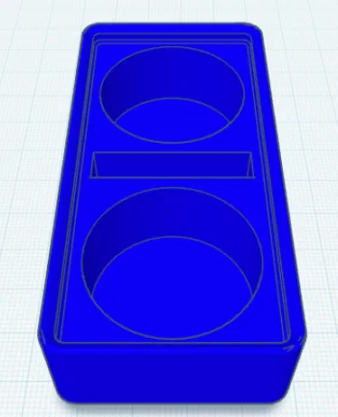 Khay đựng vật dụng Gridfinity 1x2x3 (gridfinity 1x2x3 supply holder) - Image 4