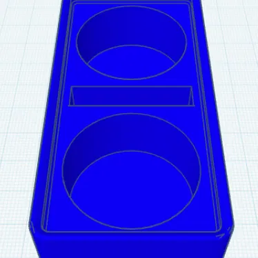 Khay đựng vật dụng Gridfinity 1x2x3 (gridfinity 1x2x3 supply holder)