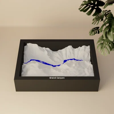 Grand Canyon, Hoa Kỳ - Mô hình thu nhỏ 3D