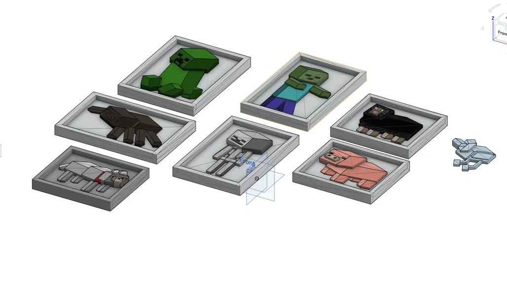 Huy hiệu Mob Minecraft (Minecraft Mob Medallions) - Image 1