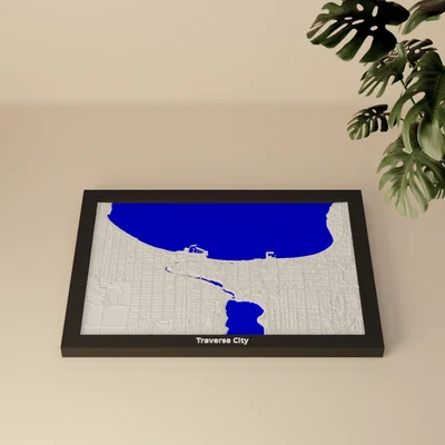 Traverse City, Hoa Kỳ - Mô hình thu nhỏ 3D