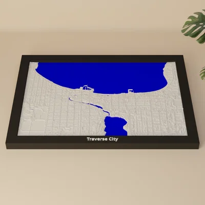 Traverse City, Hoa Kỳ - Mô hình thu nhỏ 3D