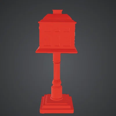 Hộp thư Giáng Sinh Letters to Santa – Mailbox trang trí lễ hội