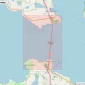 Bản thu nhỏ 3D Cầu Mackinac (Hoa Kỳ) - Địa hình Topographic - Thumbnail 9