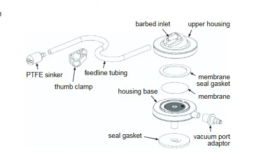 Ron (gasket) cho filter holder dùng lọc dung môi HPLC - Image 2
