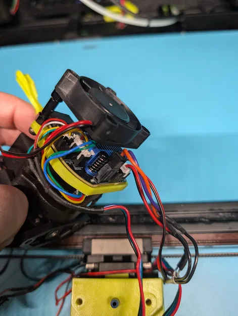 Orbitool O2S fan mount strain relief cho Orbiter 2 - Image 3