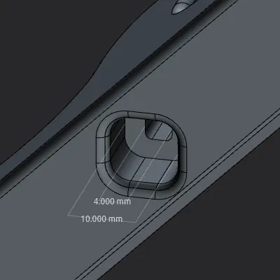 Tay Nắm Kéo Dây - Dễ In, Bền Chắc