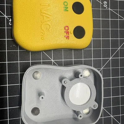 Nắp lưng thay thế cho remote iVac (iVac remote replacement back)