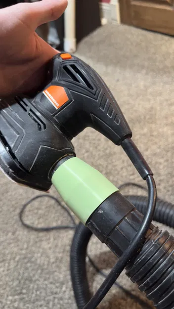 Đầu gắn shop vac cho máy chà nhám lòng bàn tay Warrior - Image 1