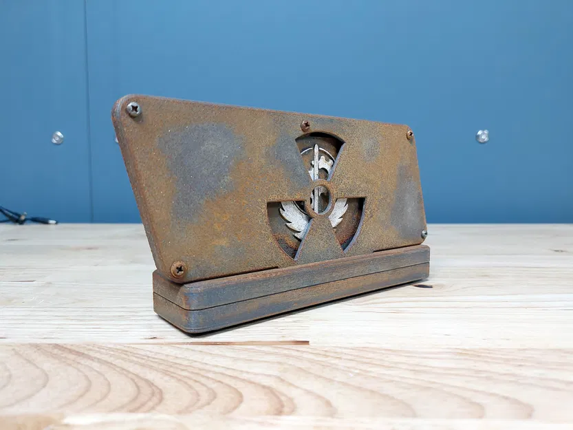 Trưng bày kệ logo Fallout cổ điển (Fallout Classic Logo Shelf Display) - Image 2