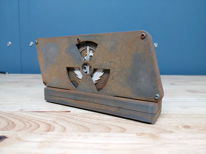 Trưng bày kệ logo Fallout cổ điển (Fallout Classic Logo Shelf Display) - Image 4