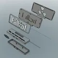 Trưng bày kệ logo Fallout cổ điển (Fallout Classic Logo Shelf Display) - Thumbnail 6