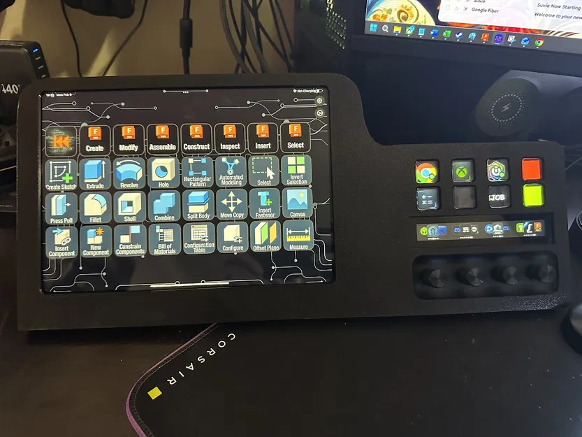 iPad và Stream Deck+ + Stand - Image 1