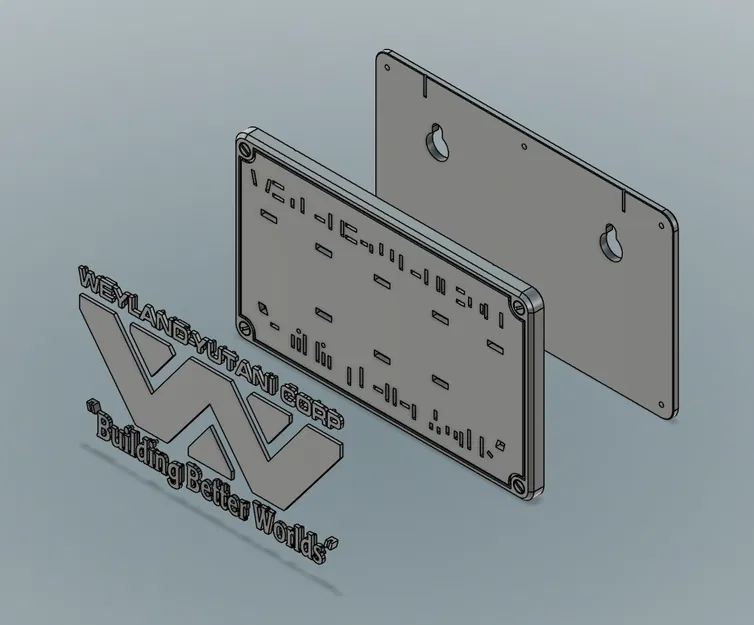 Bảng Treo Tường Weyland-Yutani (Weyland-Yutani Wall Plaque) - Image 7