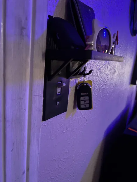 Kệ nhỏ gắn nắp công tắc đèn (Light Switch Shelf) - Image 1