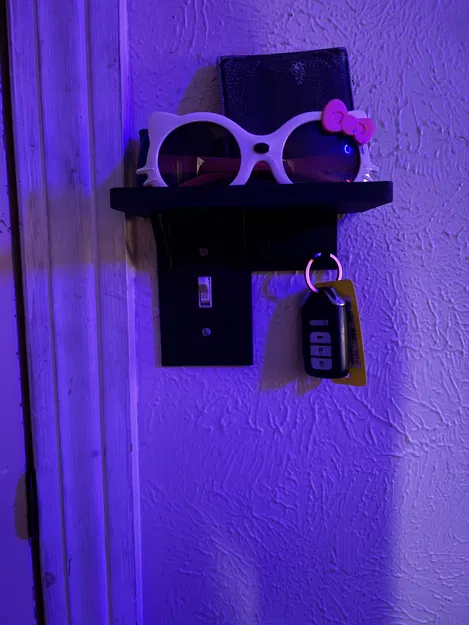 Kệ nhỏ gắn nắp công tắc đèn (Light Switch Shelf) - Image 2