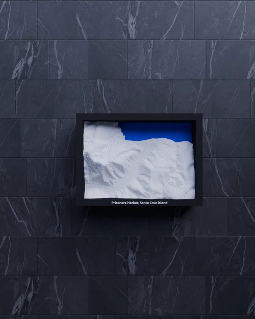 Prisoners Harbor, Santa Cruz Island, Hoa Kỳ - Mô hình 3D thu nhỏ - Image 6