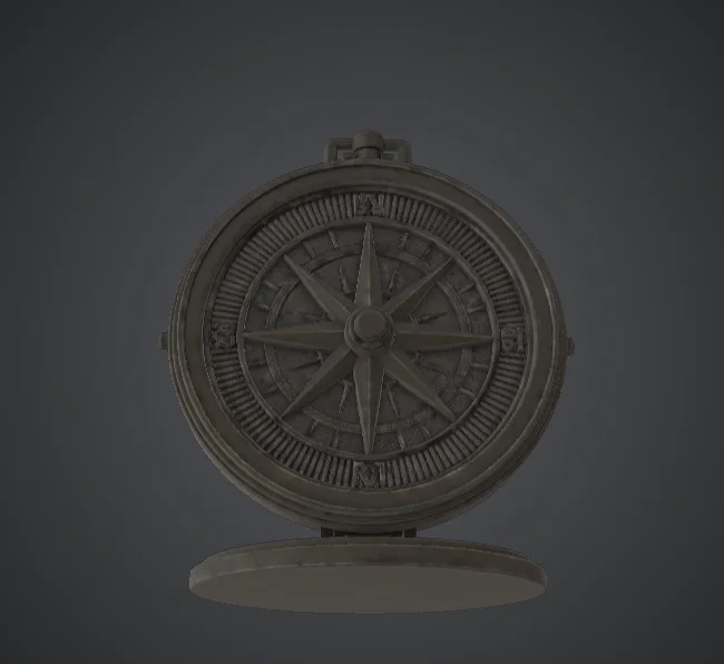 La Bàn Hoa Gió Cổ Điển – Dụng Cụ Định Hướng Vintage - Image 3