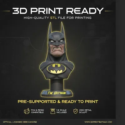 Tượng Bust Đầu Batman