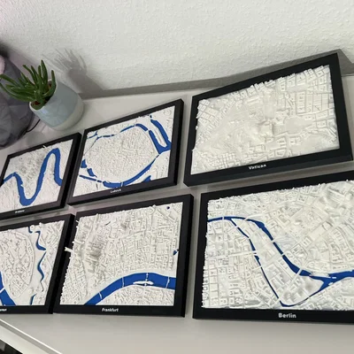 San Jose, CA, Hoa Kỳ - Mô hình thu nhỏ 3D