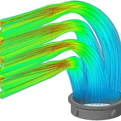 Đầu Nozzle Concentrator 90° hiệu năng cao cho Dyson Airwrap (CFD tối ưu)
