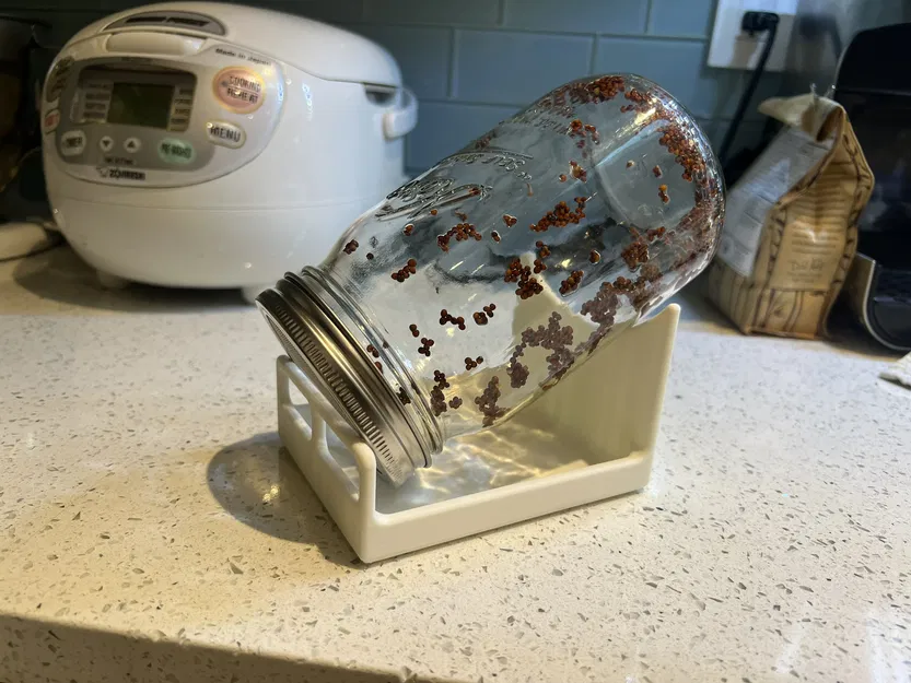 Chân đế ươm mầm cho hũ Mason (Quart) - Image 1