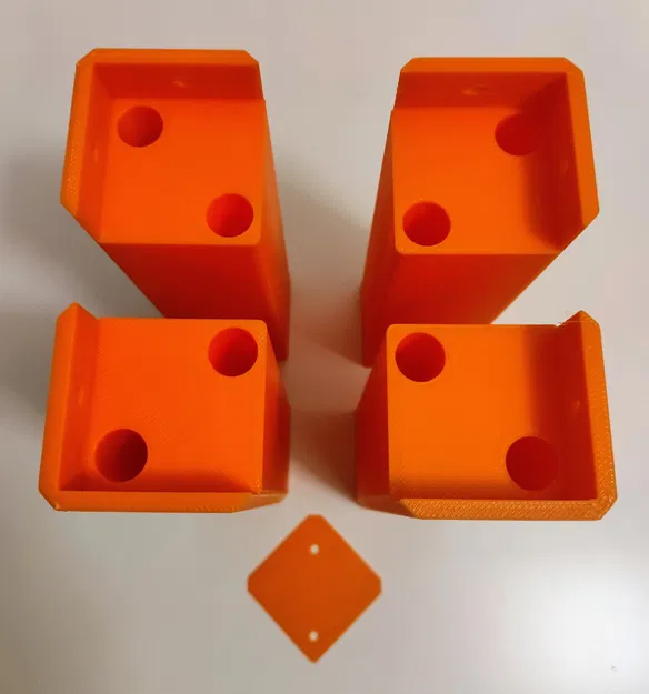 Nối Chân Bàn IKEA LACK 20cm (7.87") – Stealth & Xếp Chồng - Image 3