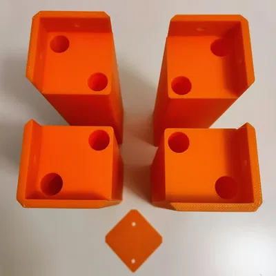 Nối Chân Bàn IKEA LACK 20cm (7.87") – Stealth & Xếp Chồng