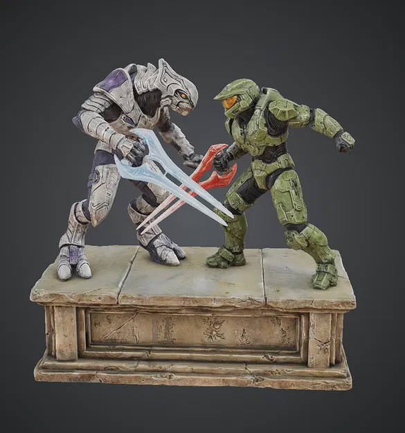 Mô hình 3D ChiefvsArbiter - Image 1