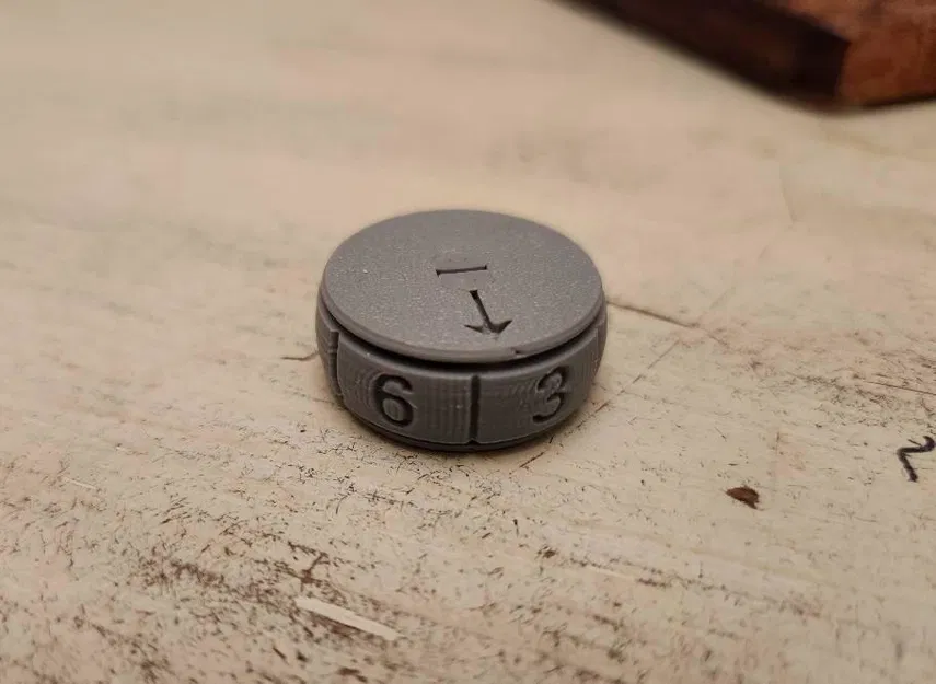 Bearing Dice (Xúc xắc fidget dùng bearing) - Image 1