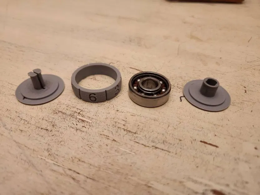 Bearing Dice (Xúc xắc fidget dùng bearing) - Image 2