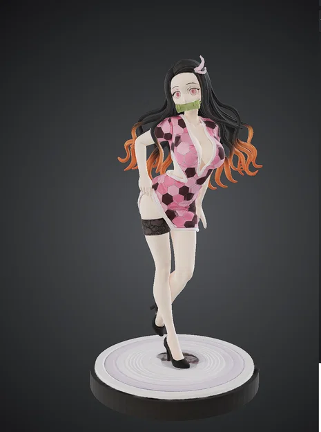 Nezuko Naughty (Demon Slayer: Kimetsu no Yaiba) - Image 1