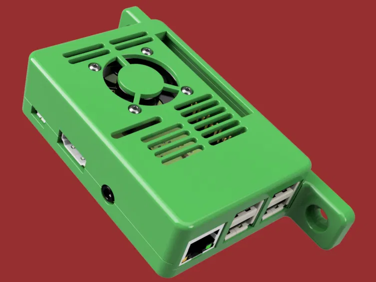 Case Raspberry Pi 3B+ OctoPrint có quạt (Raspberry Pi 3B+ Octoprint Case with Fan) - Image 2