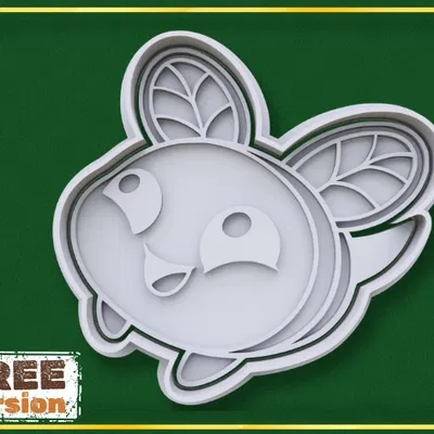 Khuôn Cắt Bánh Quy Animal League Bee Emote Cookie Cutter