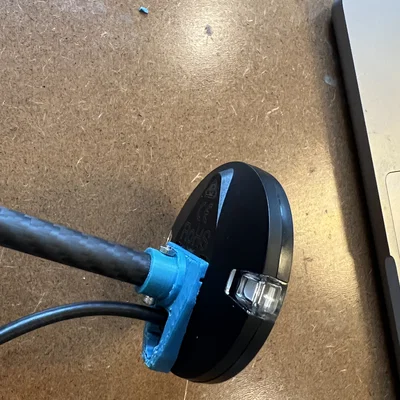 Ngàm/giá đỡ gắn CubePilot Here4 GNSS Sensor/Controller lên ống 10mm