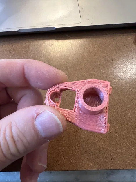 Ngàm/giá đỡ gắn CubePilot Here4 GNSS Sensor/Controller lên ống 10mm - Image 4