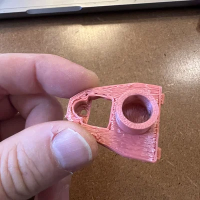 Ngàm/giá đỡ gắn CubePilot Here4 GNSS Sensor/Controller lên ống 10mm