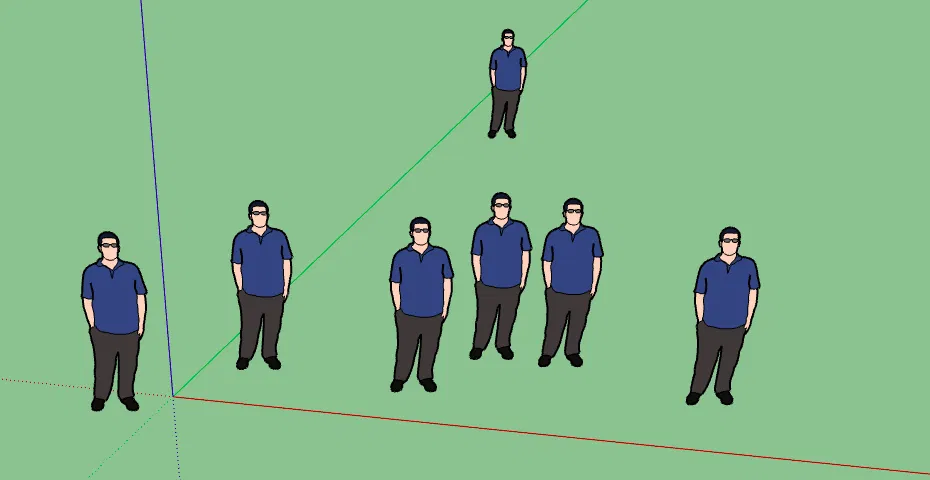 Đội quân người phẳng (army of flat people) - Image 1