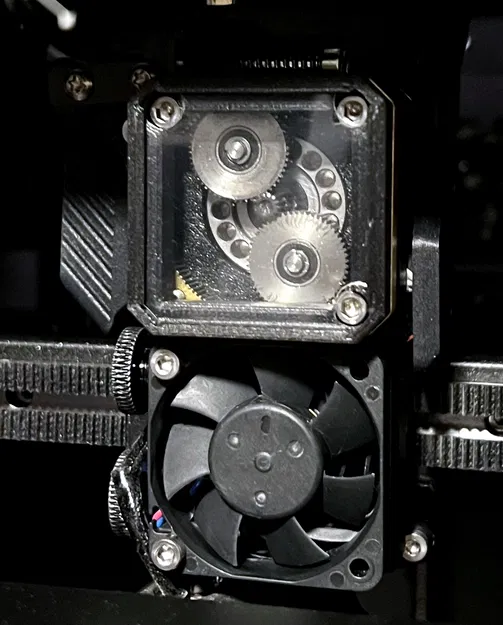 Nắp NeXtruder trong suốt cho Prusa Core One & MK4S (snap‑fit + template cắt) - Image 1